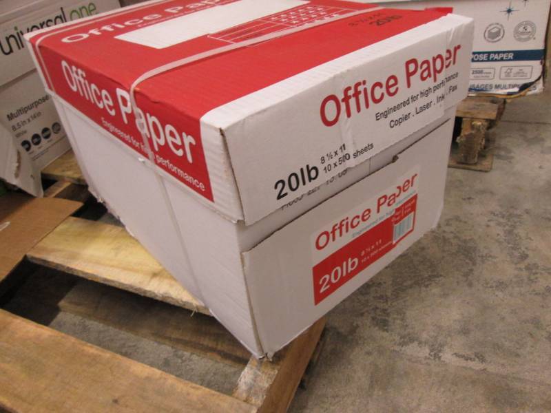 Case of Office Paper 20 lb 8.5x11 i...