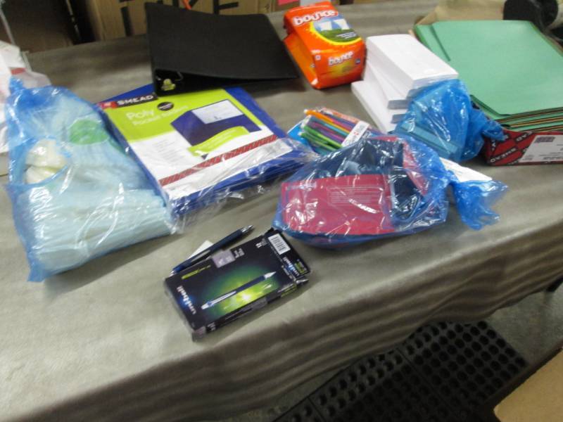 Index Cards, Plastic forks, Mechani...