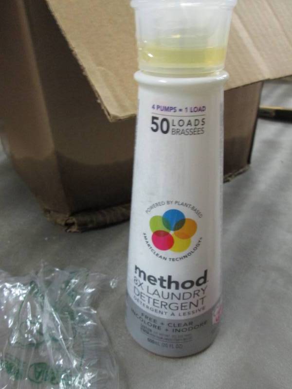 9 Plus Bottles of Method 8X Laundry...