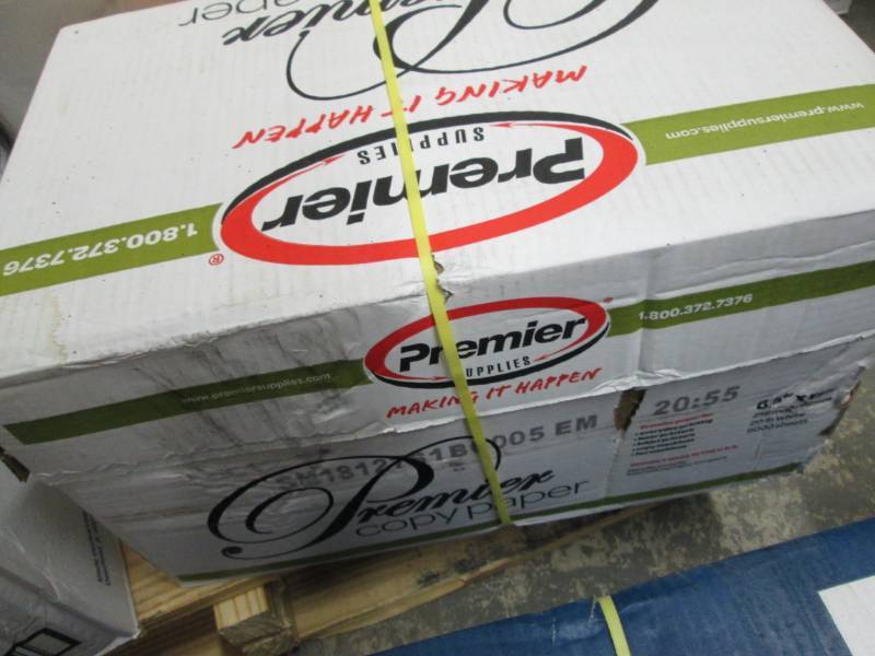 Case of Premier paper 8.5x1, 20 lb ...