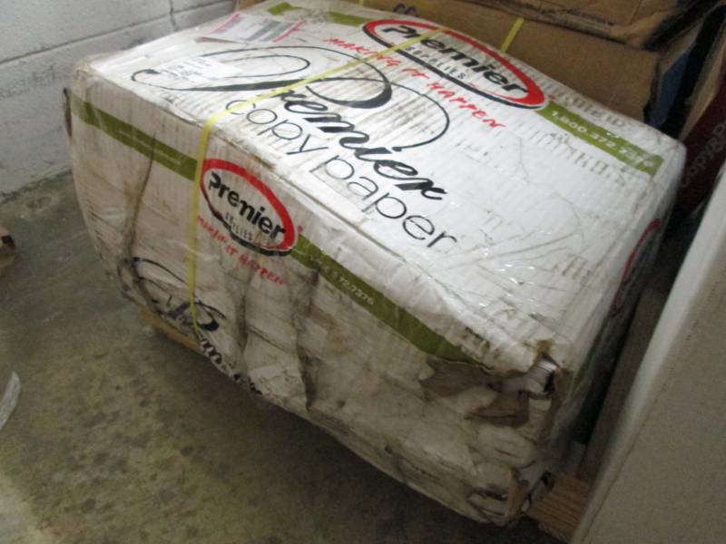 9 Reams of Premier paper 8.5x1, 20 ...