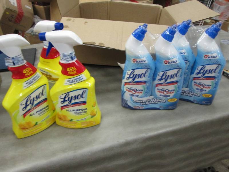 Lot of 4 Lysol Toilet Bowl Cleaner ...