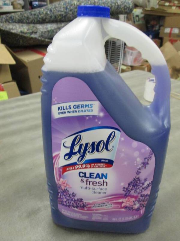 3 Lysol 144 fl oz Lavendar All Purp...