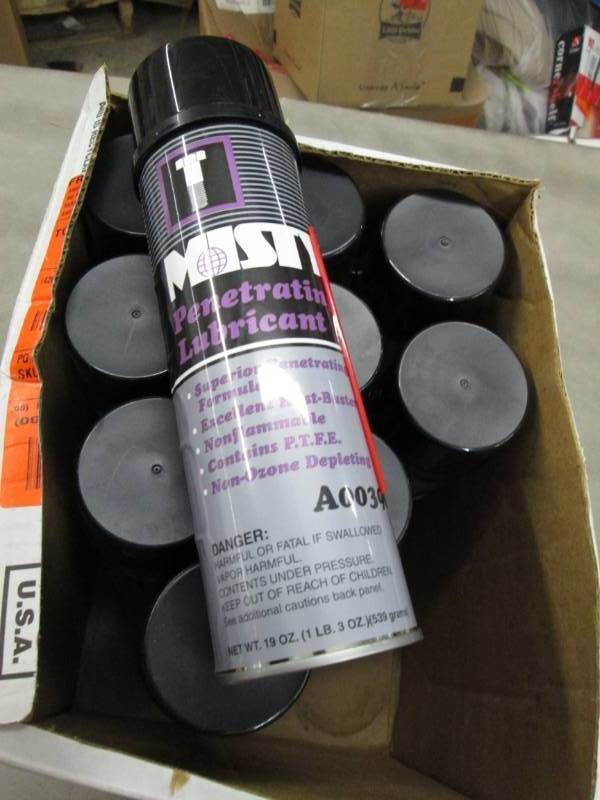 10 Cans of Misty Penetrating Lubric...