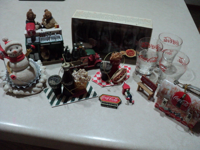 Coca-Cola collectibles...