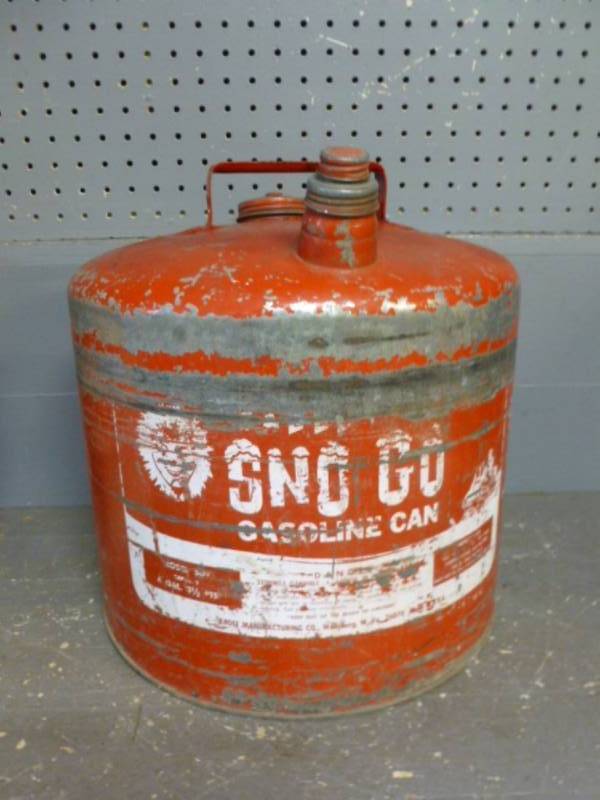 lot 27 image: Vintage Gas Can