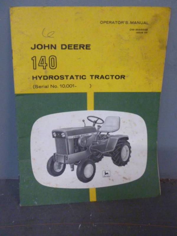 lot 93 image: Vintage Manual