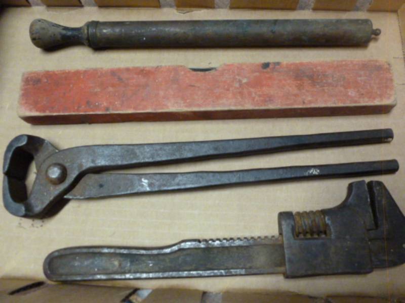 lot 112 image: Antique Tools