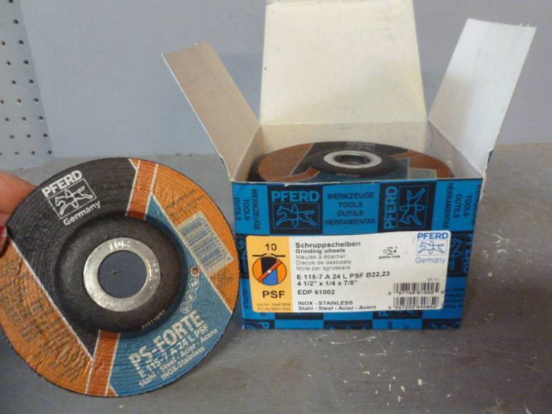 lot 151 image: New Grinding Wheels