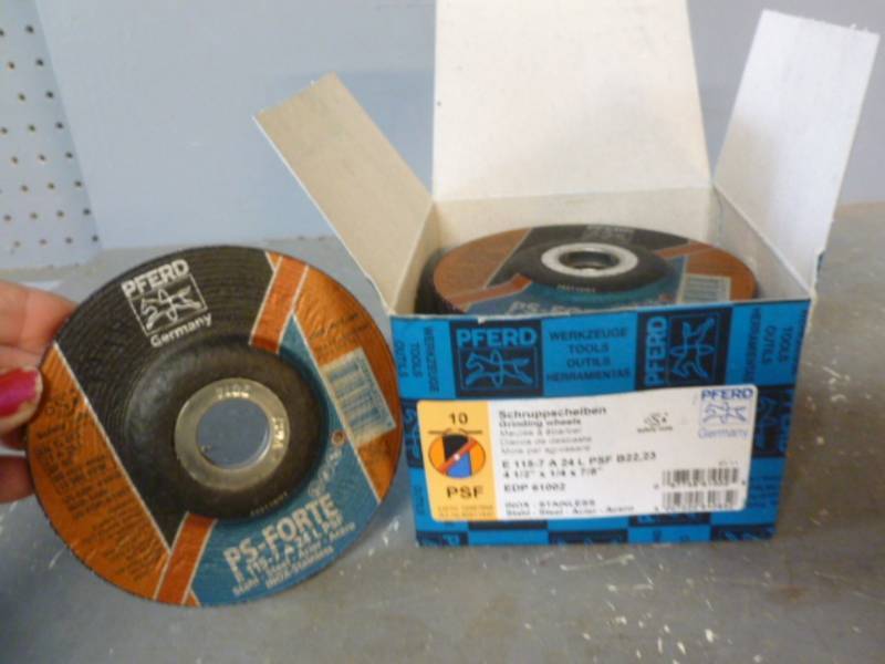 lot 153 image: New Grinding Wheels