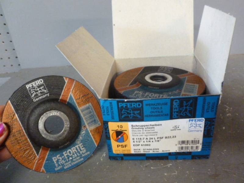 lot 156 image: New Grinding Wheels