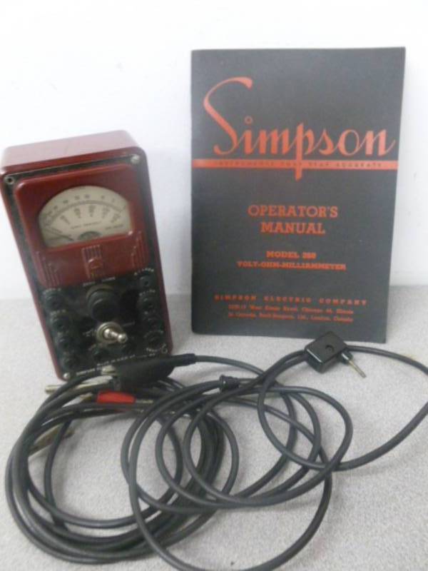 Vintage Volt Meter