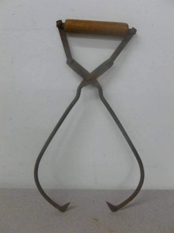 Antique Ice Tongs