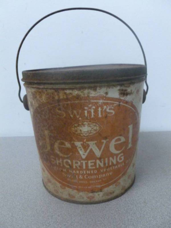 Vintage Metal Container