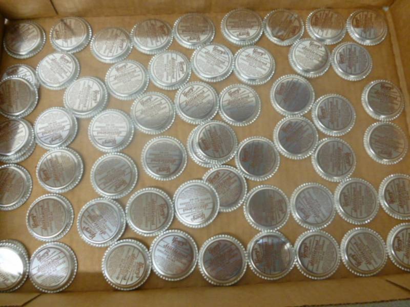 New Vintage Milk Bottle Caps