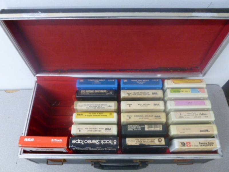 Vintage 8-Track Tapes