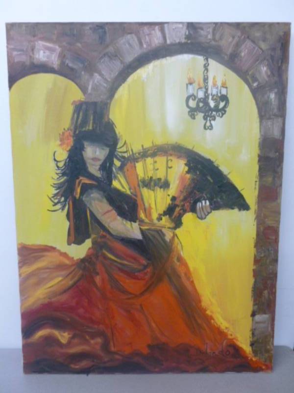 Original Oil On Canvas