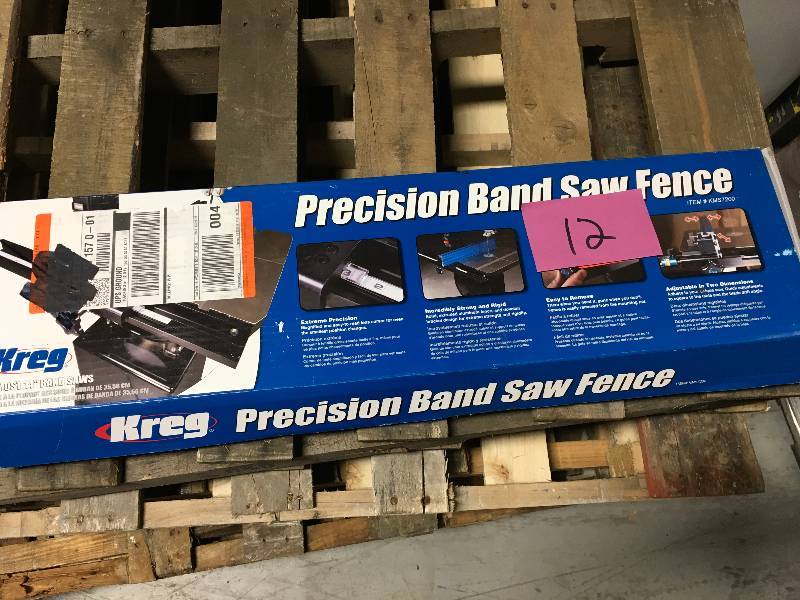 lot 12 image: Kreg Precision Band Saw Fence in good conditions