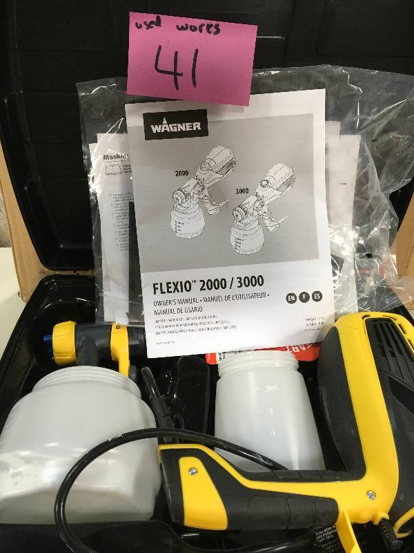 lot 41 image: FLEXiO 3000 HVLP Paint Sprayer  Used in good working cond.