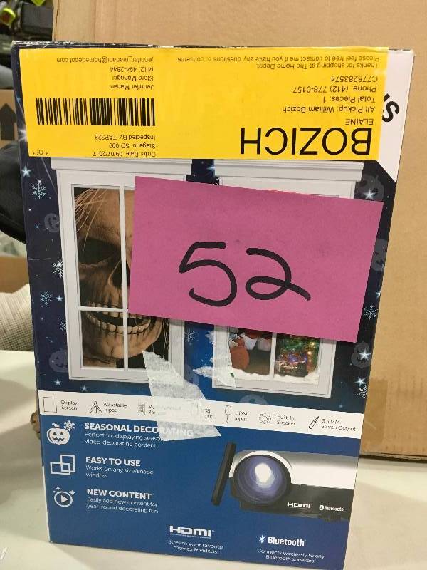 lot 52 image: WindowFX, 28088_MP9, Plus Series 2017 Projector in good conditions