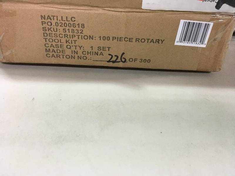 lot 81 image: Professional Woodworker 51832 Rotary Tool Kit, 100-Piece in working conditions
