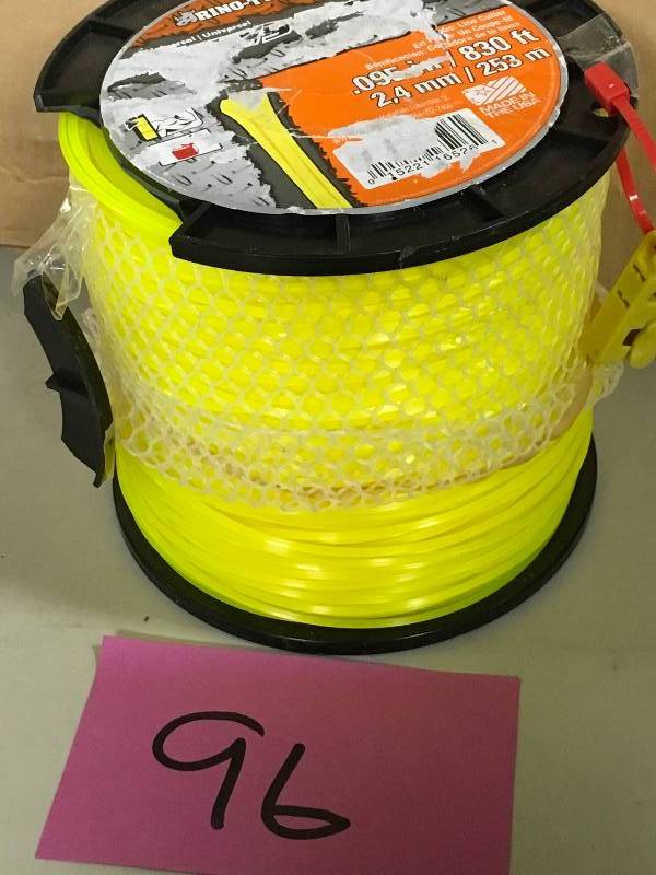 lot 96 image: Heavy Duty 0.095 in. x 3 lb. Universal Trimmer Line New