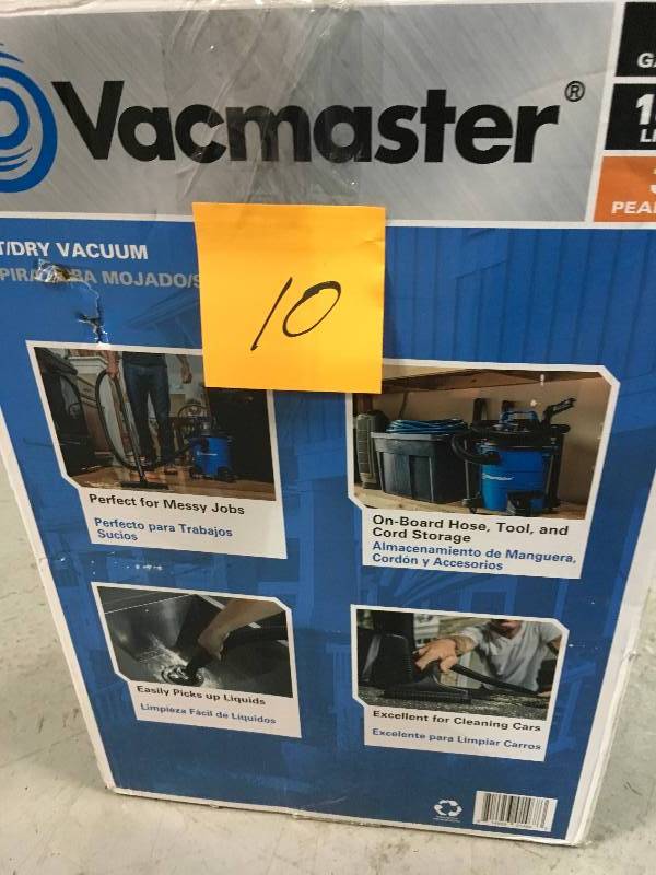 VACMASTER 5 Gal. WetDry Vacuum in good conditions