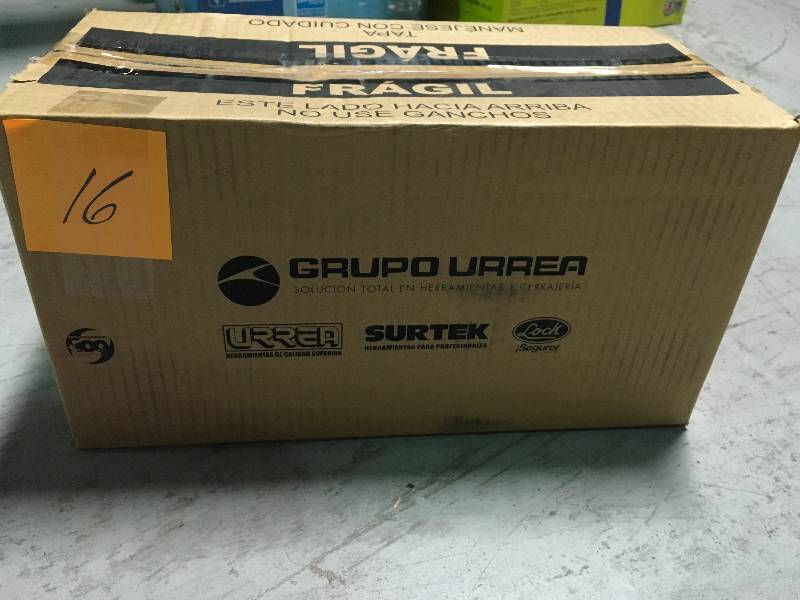 Heavy Duty Metal Tool Box - 16 in. X 7 in. X 7 in. not used