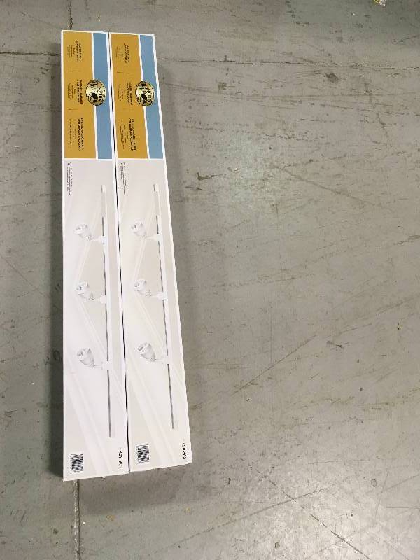 Hampton Bay 3-Light White Linear Track Lighting Kit  LOY OF 2 new
