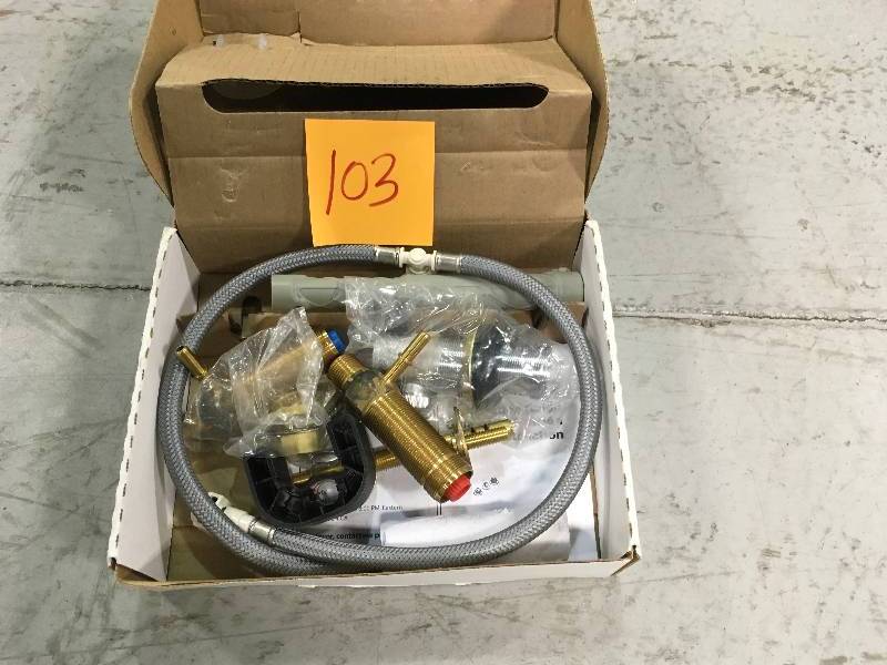 Moen 9000 Widespread Lavatory Rough-In Valve with Drain Assembly Featuring M-PACT Technology not used