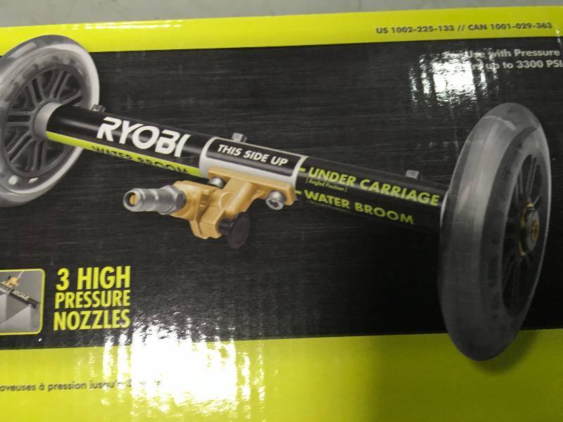 lot 13 image: Ryobi Water Broom And Undercarriage Cleaner for Pressure Washer in good conditions