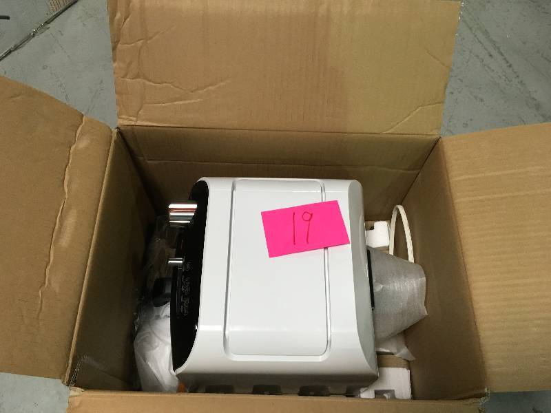 lot 19 image: KRUPS AJ1000 2.5L AIR FRYER LOW FAT FRYER  Used in good working cond.