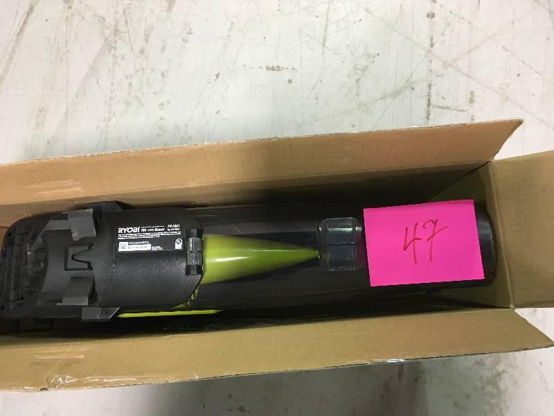 lot 47 image: Ryobi Tools P2180 18V Lithium-Ion Cordless Jet Fan Blower Kit  Used in good working cond.
