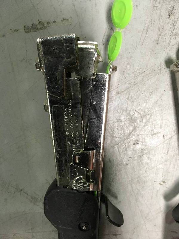 lot 57 image: Stinger 136400 Cap Hammer Stapler  LOT OF 2  Used in good working cond.