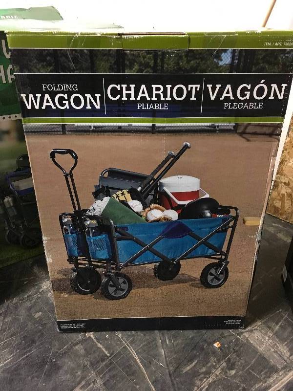 lot 223 image: Tofasco Folding Wagon, Retail $49.99