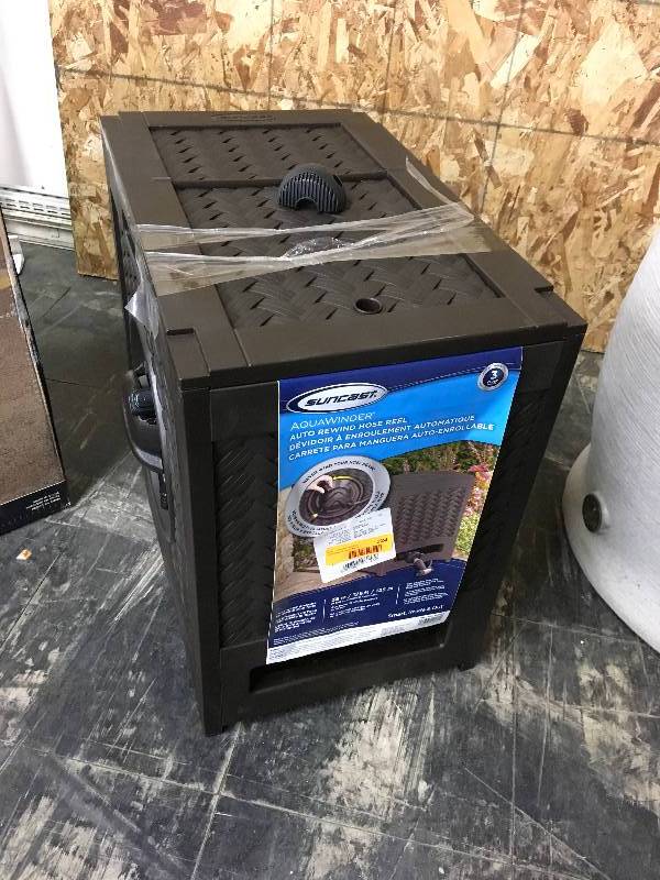 lot 224 image: Resin Hydro Hose Reel, Retail $69.99