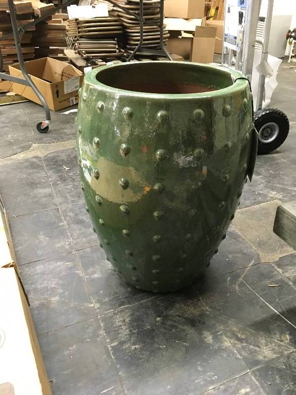 lot 226 image: Paloma Ceramic Planter, Retail $59.99