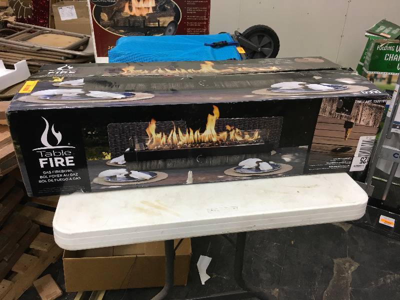 lot 236 image: Northwoods Table Top Fire, Retail $149.99