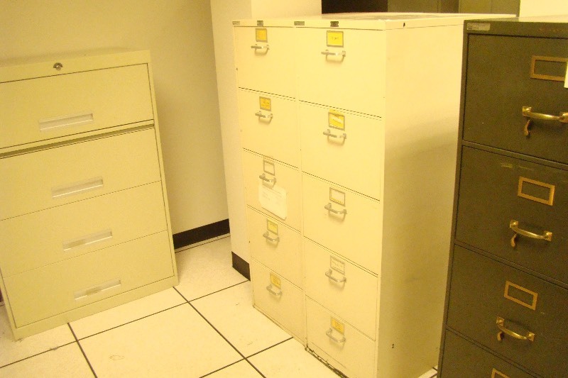 lot 60 image: 2 General Fireproofing Steel File Cabinets