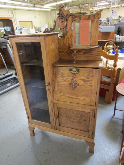 VINTAGE CURIO SECRETARY