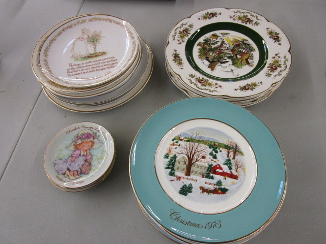 AVON, ASCOT AND HOLLY HOBBIE PLATES