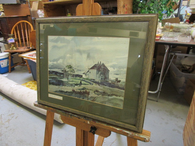 ANDREW WYETH WATERCOLOR PRINT