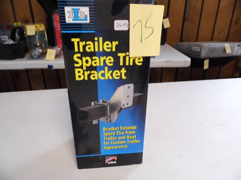 lot 75 image: Trailer Spare Tire Bracket