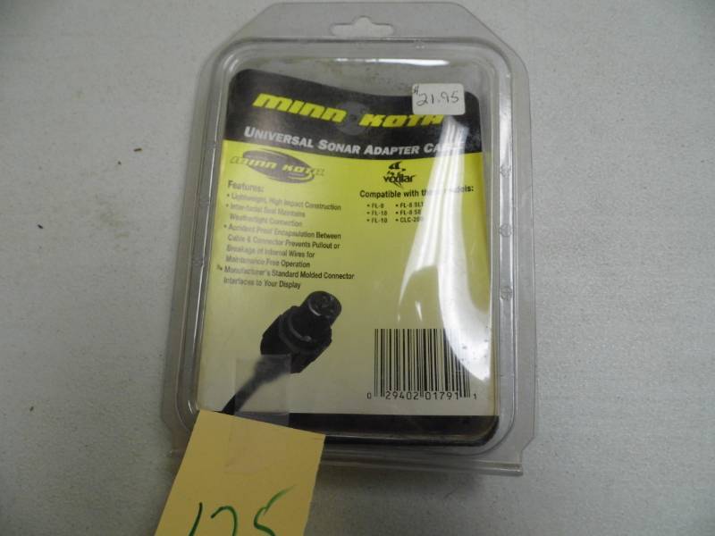 lot 125 image: MinnKota Universal Sonar Adapter Cable