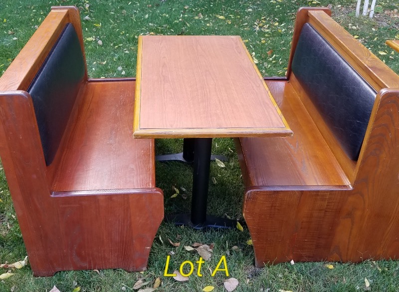 Lot A Tables and Booths