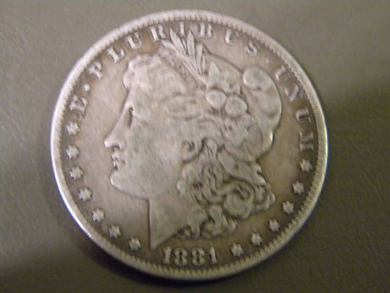 1881  Morgan Silver Dollar