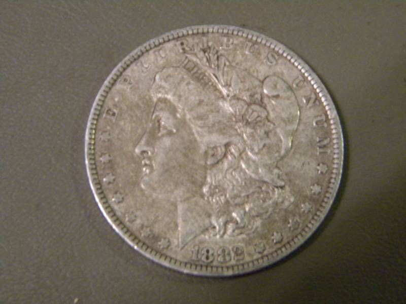 1882 O Morgan Silver Dollar