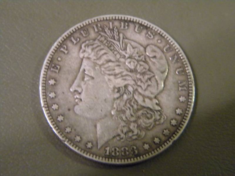1883 Morgan Silver Dollar