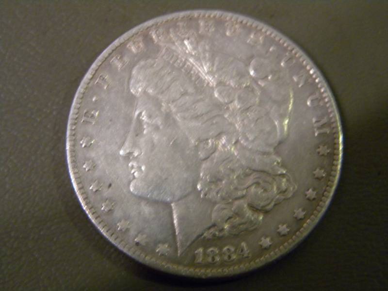 1884 Morgan Silver Dollar