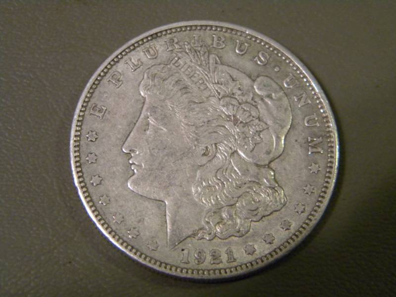 1921 D Morgan Silver Dollar